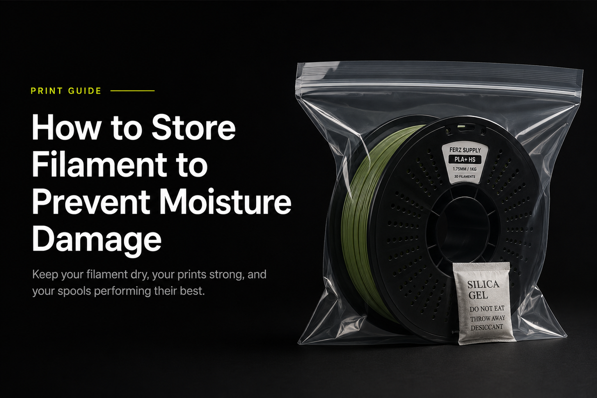 How to Store Filament to Prevent Moisture Damage