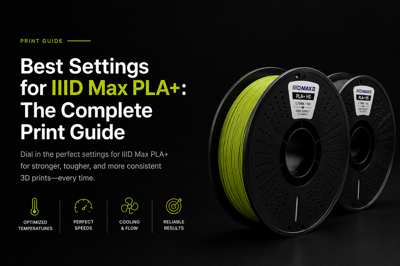 Best Settings for IIID Max PLA+: The Complete Print Guide