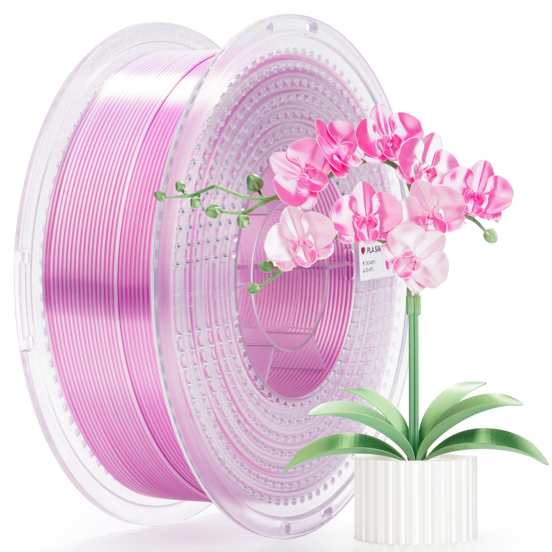 PLA Silk Dual Color Filament 1.75mm, 1KG/2.2LB