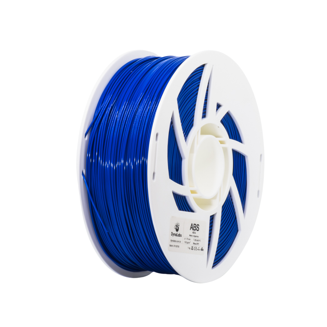 DYNALABS ABS FILAMENT BLUE 1.75 MM X 1 KG / 2.2 LBS