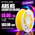 Dynalabs ABS HS Assorted Colors Filament – 8-Spool Box 1.75mm (8 kg)