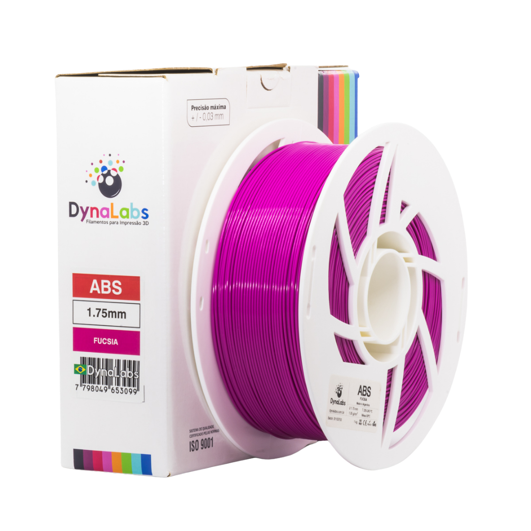 DYNALABS ABS FILAMENT FUCHSIA 1.75 MM X 1 KG / 2.2 LBS