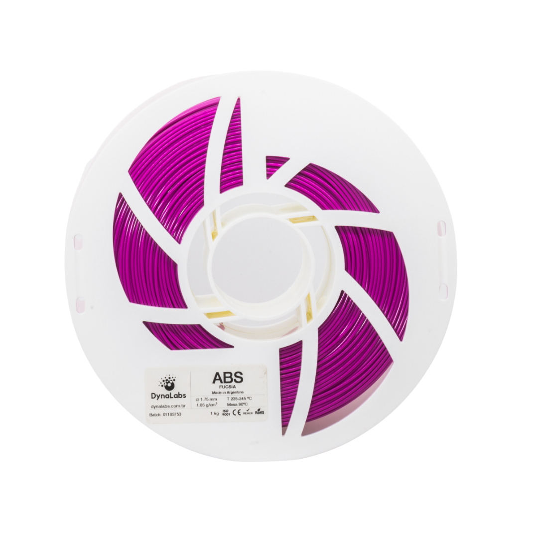 DYNALABS ABS FILAMENT FUCHSIA 1.75 MM X 1 KG / 2.2 LBS