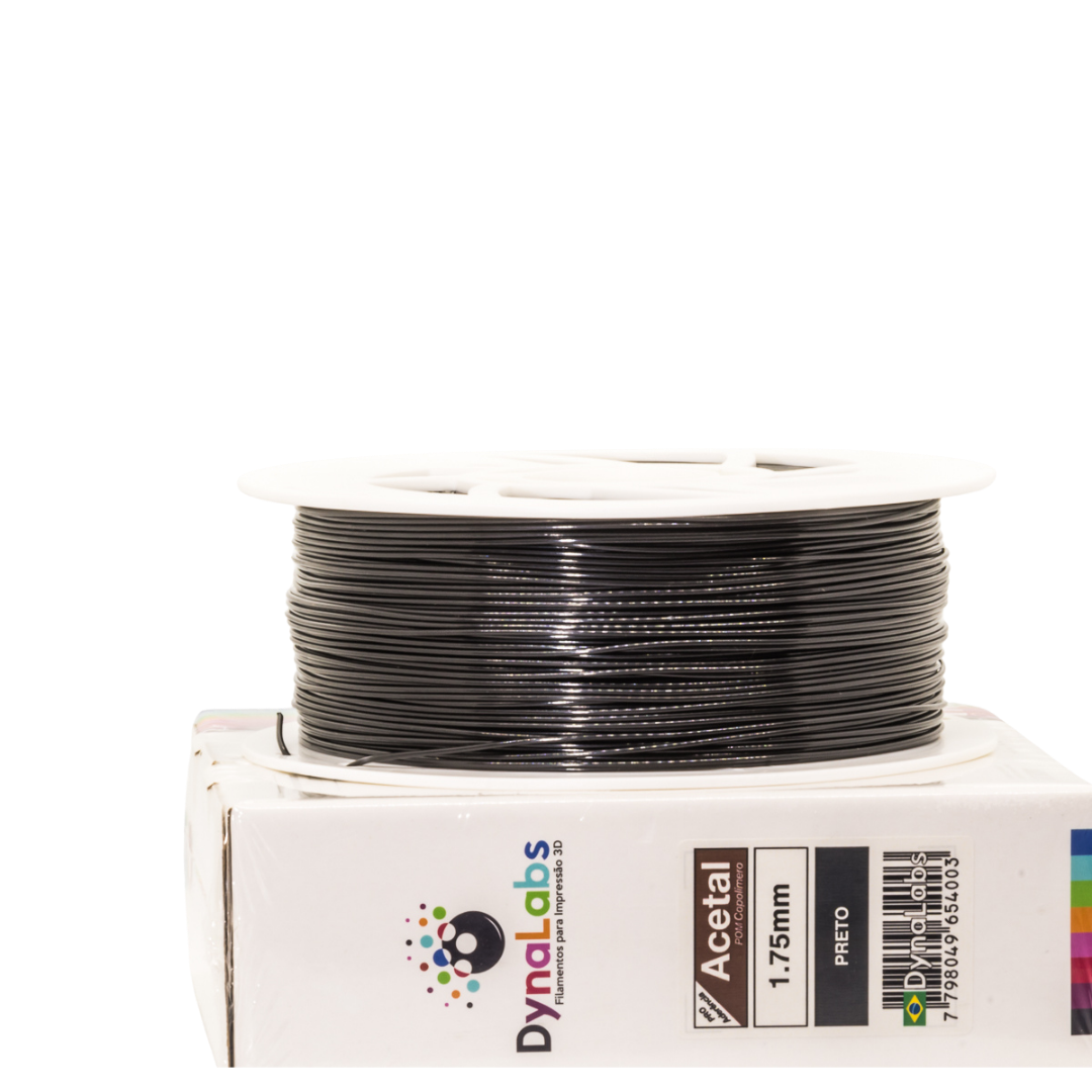 DYNALABS ACETAL-POM FILAMENT BLACK 1.75 MM X 1 KG / 2.2 LBS