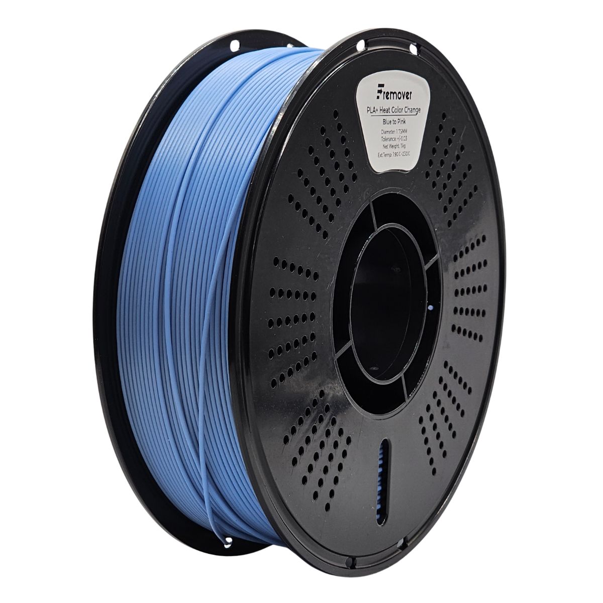 Fremover heat color change PLA filament from Blue to Pink