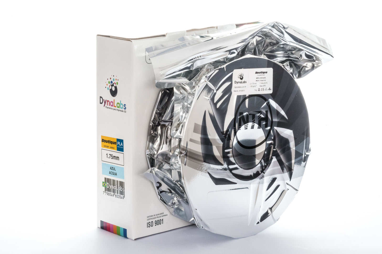DYNALABS PLA BOUTIQUE FILAMENT ACQUA 1.75 MM X 1 KG / 2.2 LBS