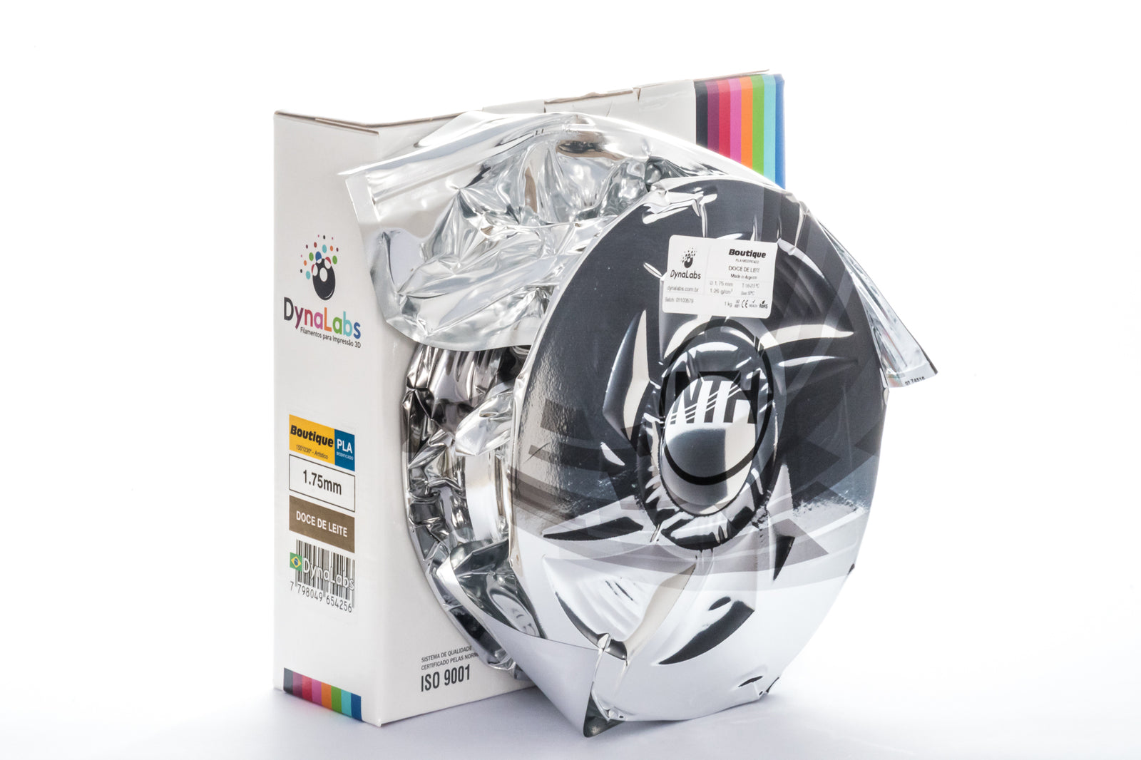 DYNALABS PLA BOUTIQUE FILAMENT MILK CARAMEL 1.75 MM X 1 KG / 2.2 LBS