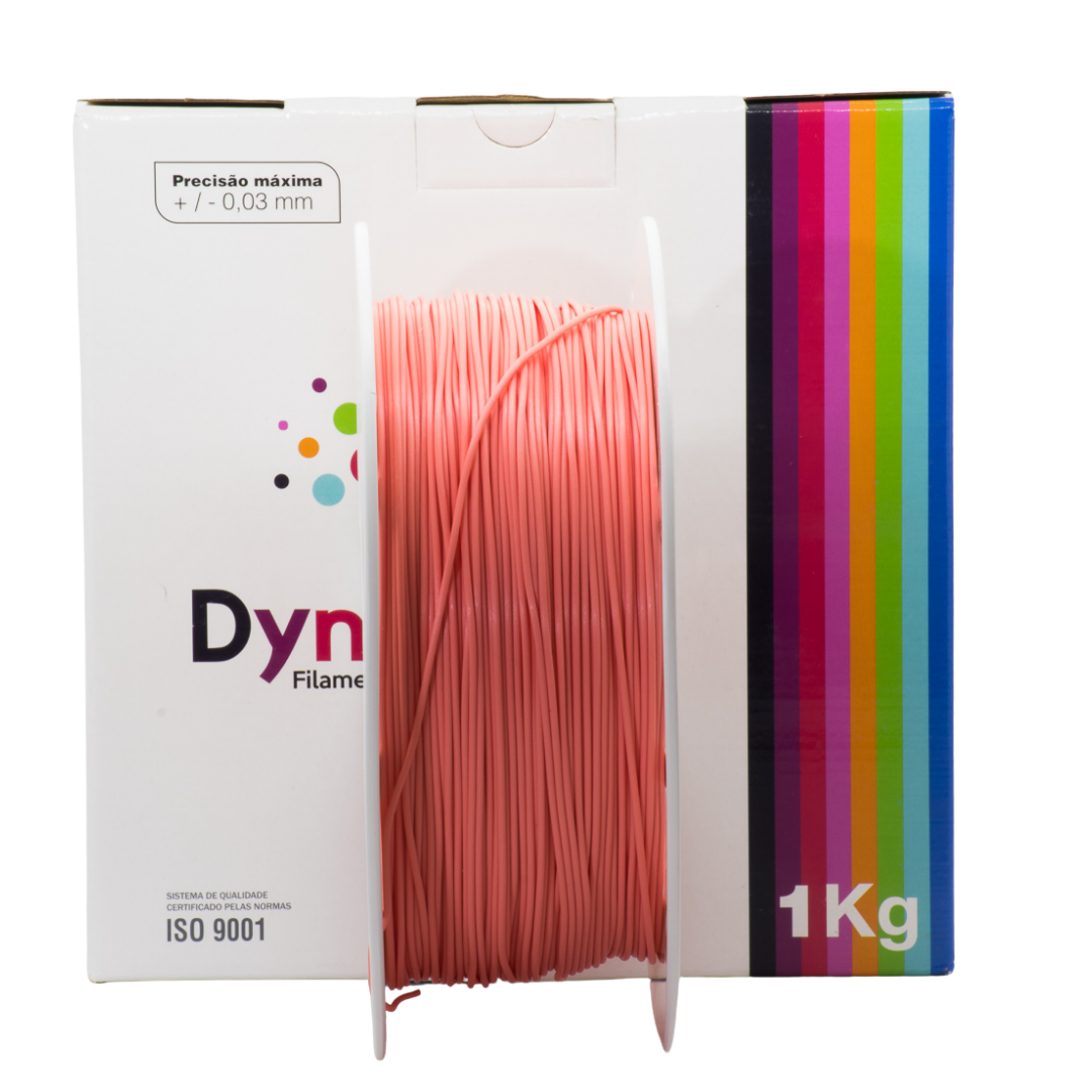 DYNALABS PLA BOUTIQUE FILAMENT SALMON 1.75 MM X 1 KG / 2.2 LBS