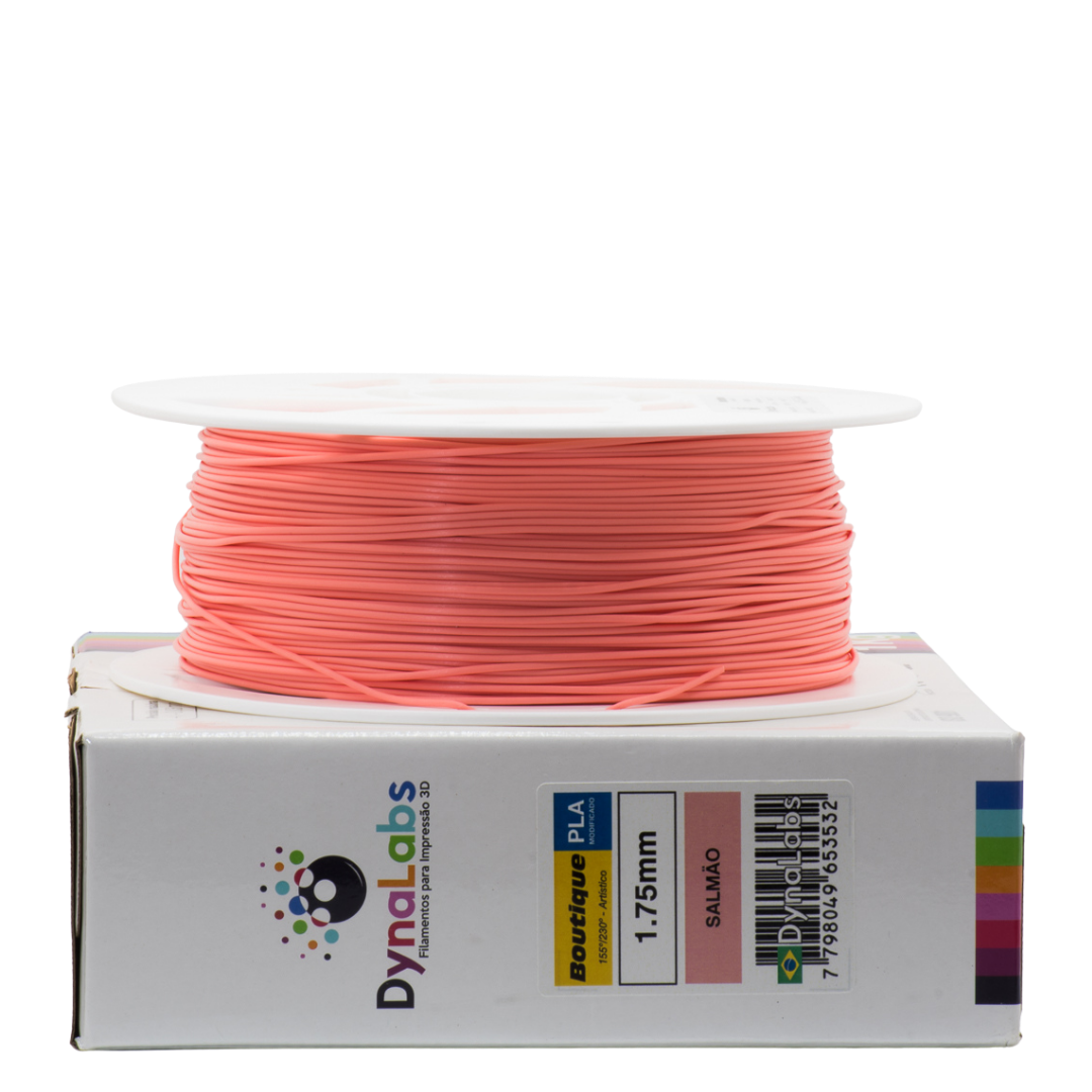 DYNALABS PLA BOUTIQUE FILAMENT SALMON 1.75 MM X 1 KG / 2.2 LBS
