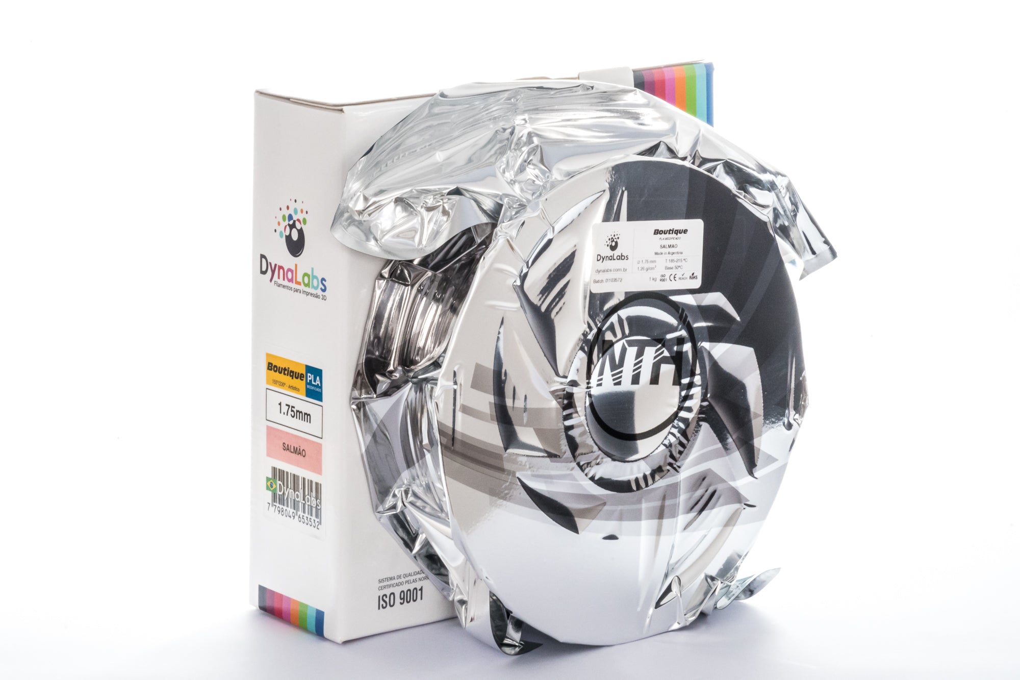 DYNALABS PLA BOUTIQUE FILAMENT SALMON 1.75 MM X 1 KG / 2.2 LBS