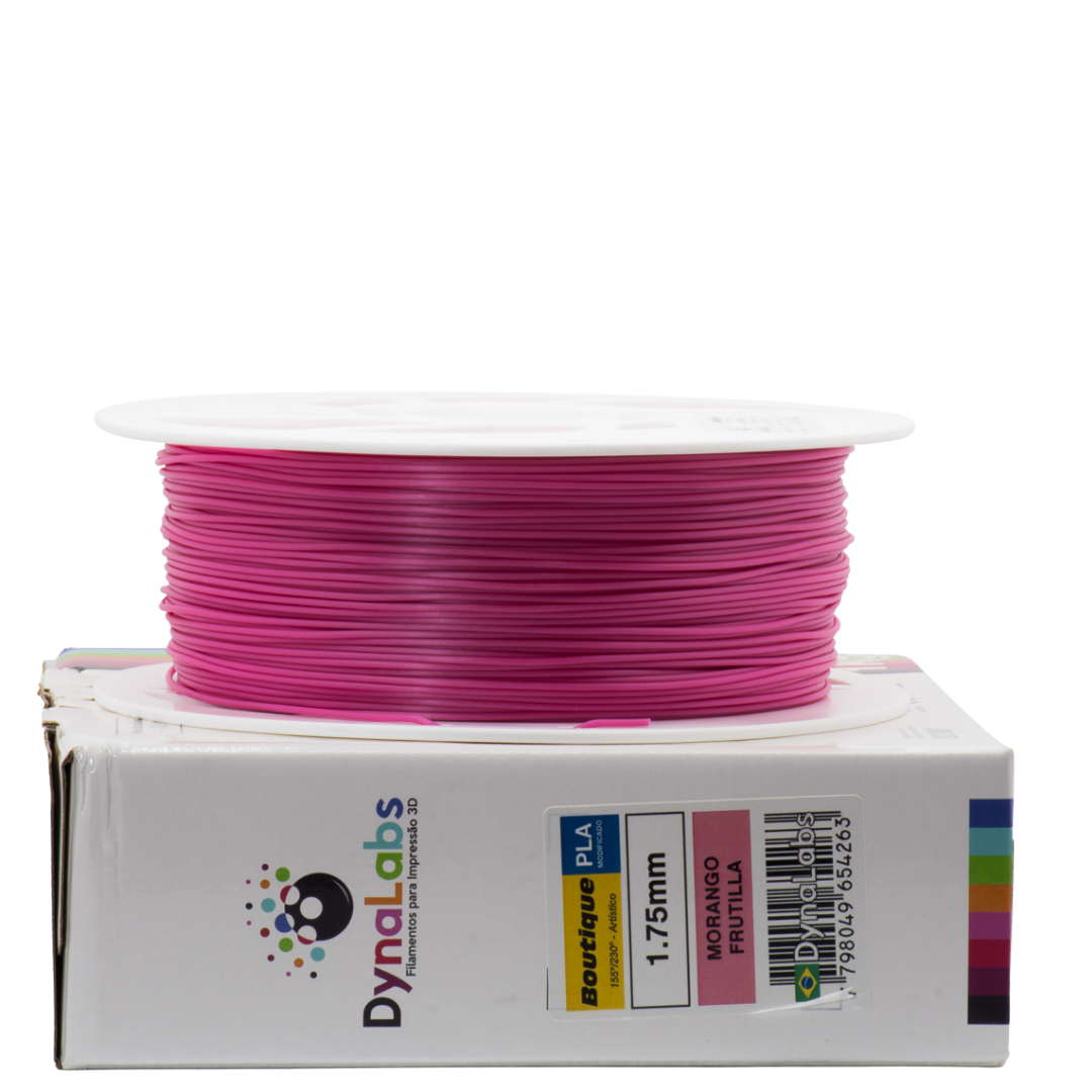 DYNALABS PLA BOUTIQUE FILAMENT STRAWBERRY 1.75 MM X 1 KG / 2.2 LBS