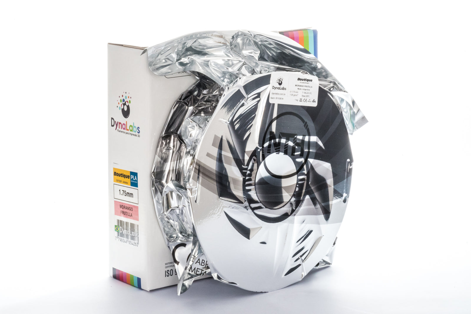 DYNALABS PLA BOUTIQUE FILAMENT STRAWBERRY 1.75 MM X 1 KG / 2.2 LBS