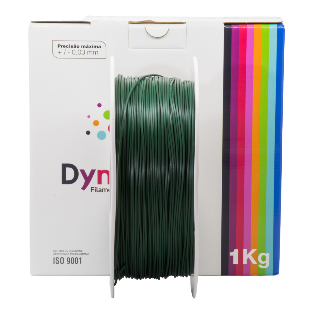 DYNALABS PLA BOUTIQUE FILAMENT AVIATOR GREEN 1.75 MM X 1 KG / 2.2 LBS