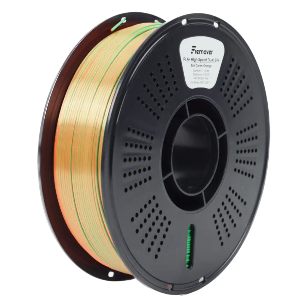 Fremover High Speed Dual Silk PLA+ 1.75mm 1kg - green-orange | Premium High Speed 3D Printer Filament | Ferz Supply