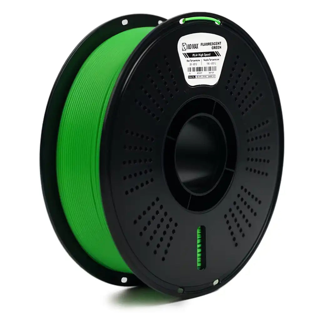 IIID Max High Speed PLA+ Filament 1.75mm 1kg – Fluo Green