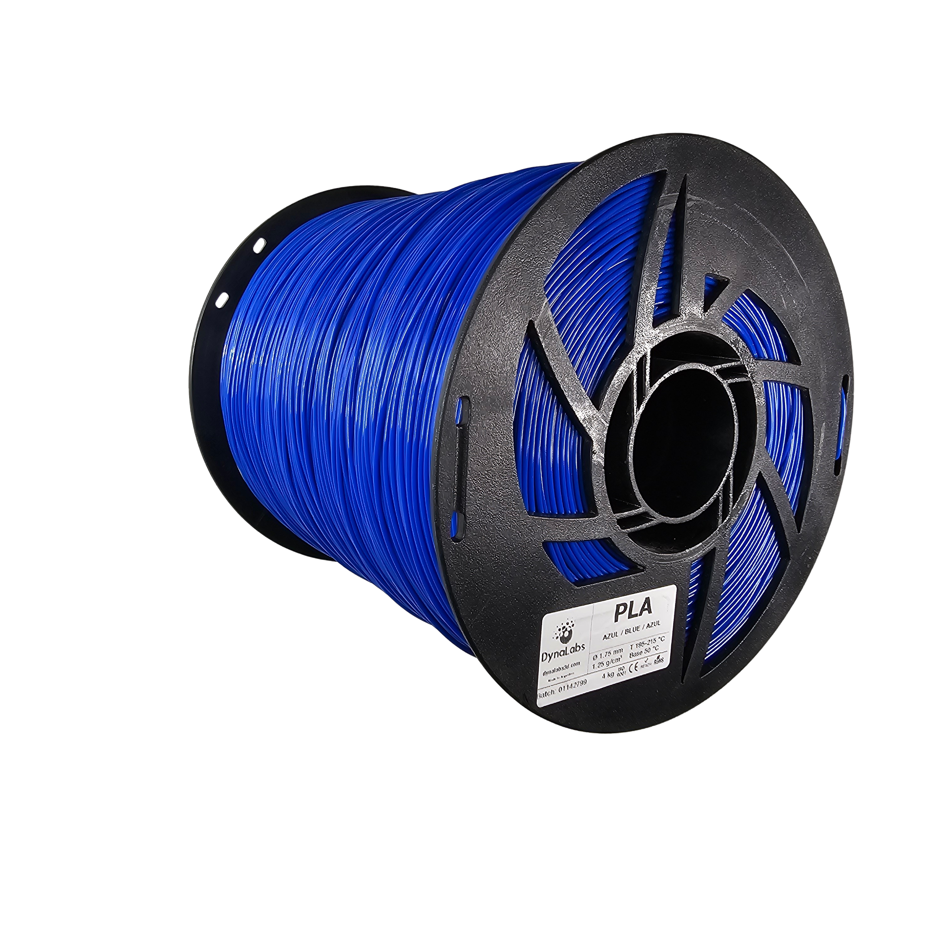 DYNALABS MEGAFILL PLA BASIC FILAMENT BLUE 1.75 MM X 4 KG / 8.8 LBS