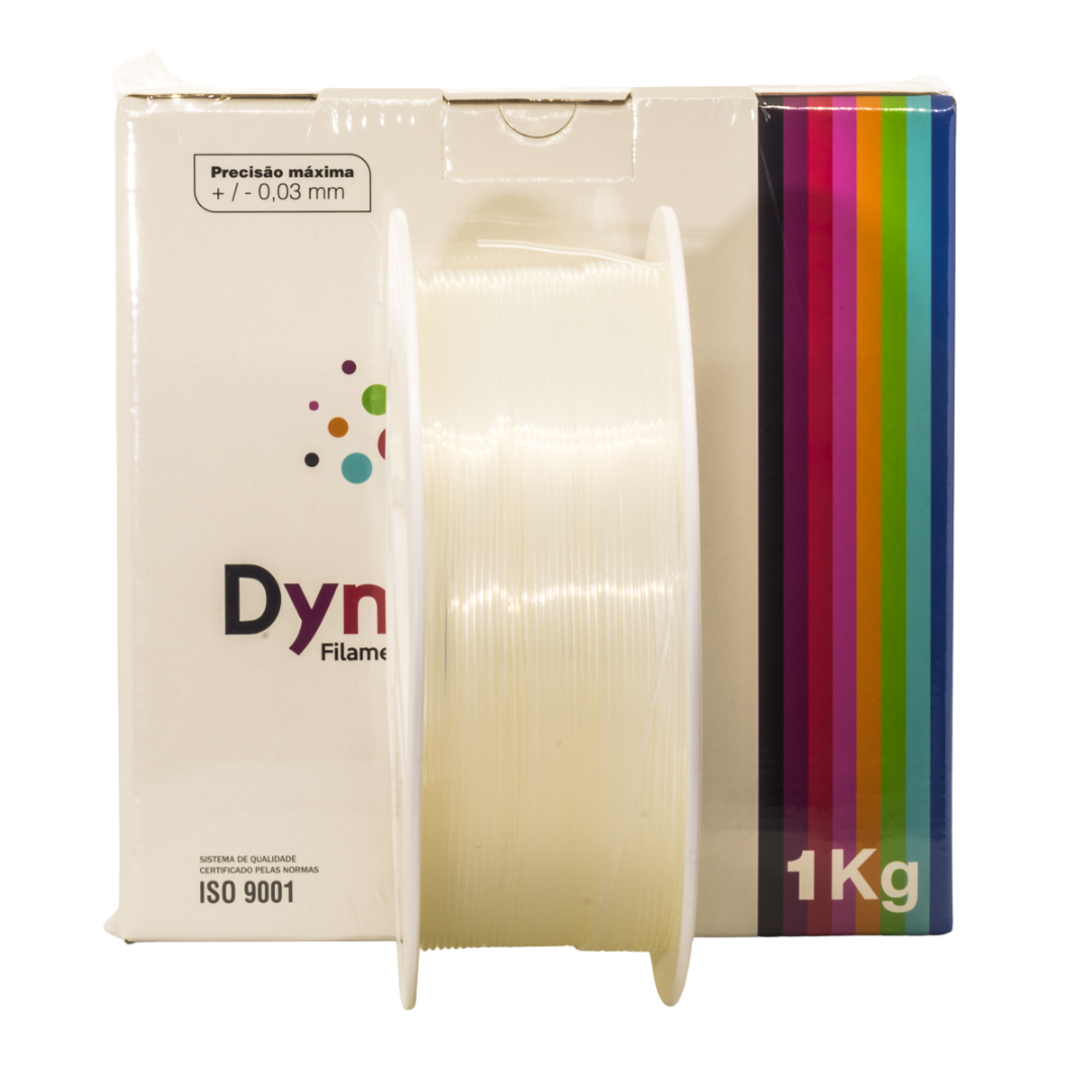 DYNALABS NYLON12 FILAMENT NATURAL 1.75 MM X 1 KG / 2.2 LBS