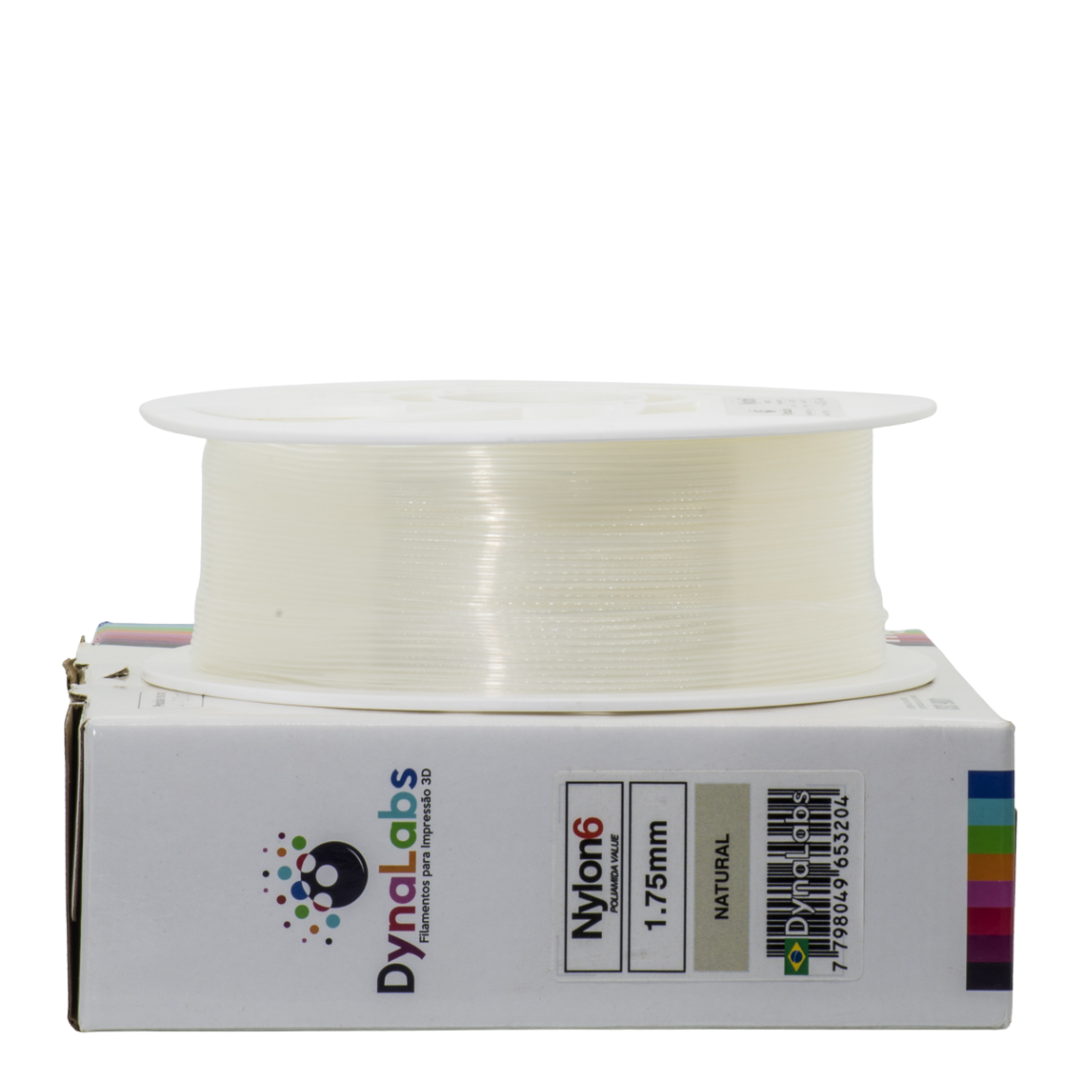 DYNALABS NYLON6 FILAMENT NATURAL 1.75 MM X 1 KG / 2.2 LBS
