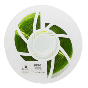 DYNALABS PETG FILAMENT CLEAR GREEN 1.75 MM X 1 KG / 2.2 LBS