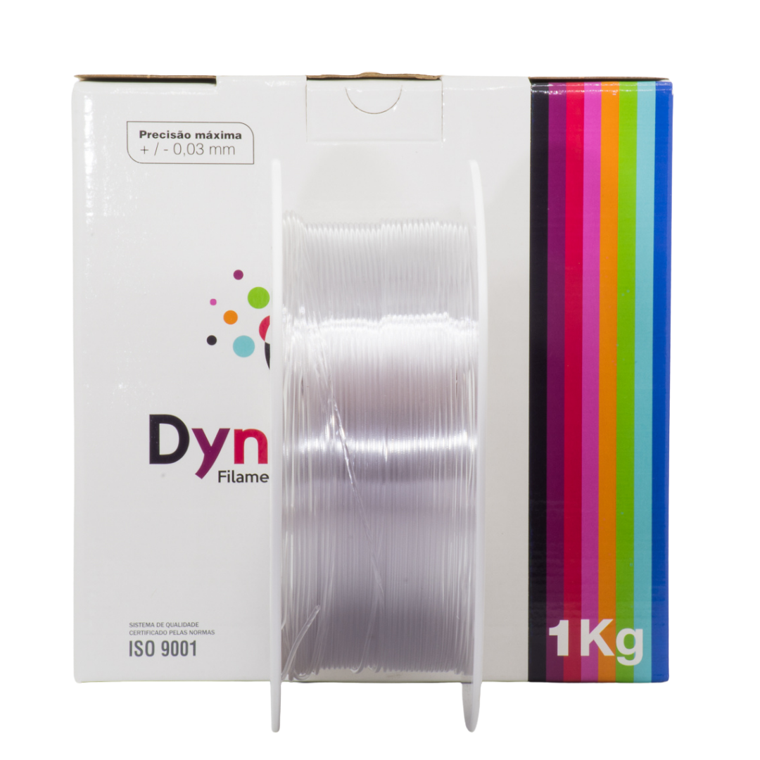DYNALABS PETG FILAMENT NATURAL 1.75 MM X 1 KG / 2.2 LBS