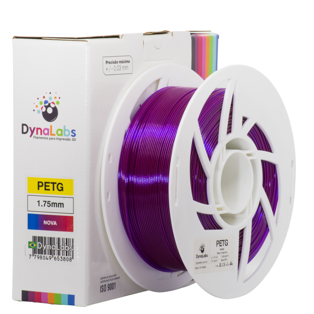 DYNALABS PETG FILAMENT NOVA 1.75 MM X 1 KG / 2.2 LBS