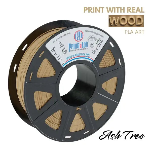 Printalot PLA Wood Filament 1.75mm 1kg