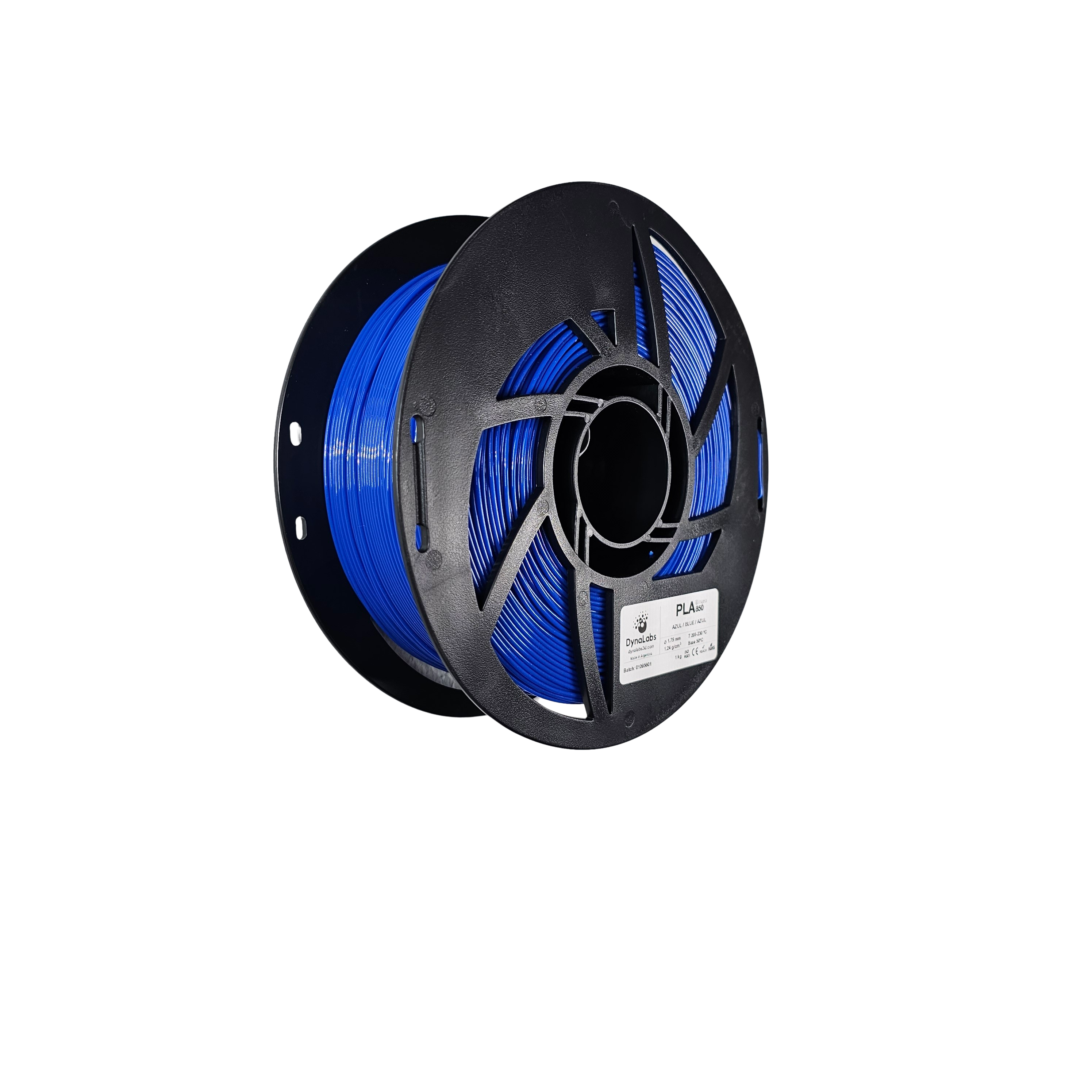DYNALABS PLA 850 FILAMENT BLUE 1.75 MM X 1 KG / 2.2 LBS