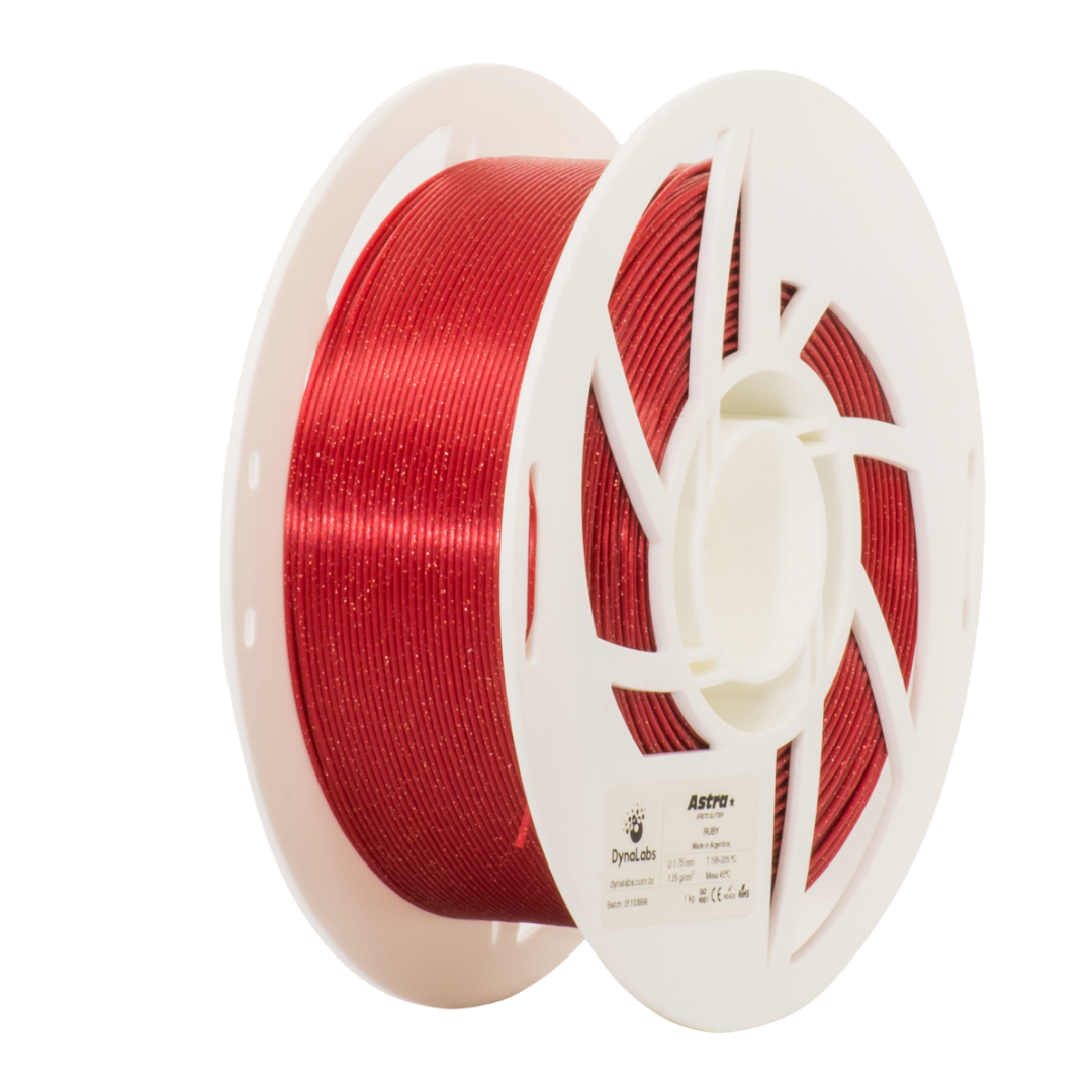 DYNALABS PLA ASTRA FILAMENT ROBY 1.75 MM X 1 KG / 2.2 LBS