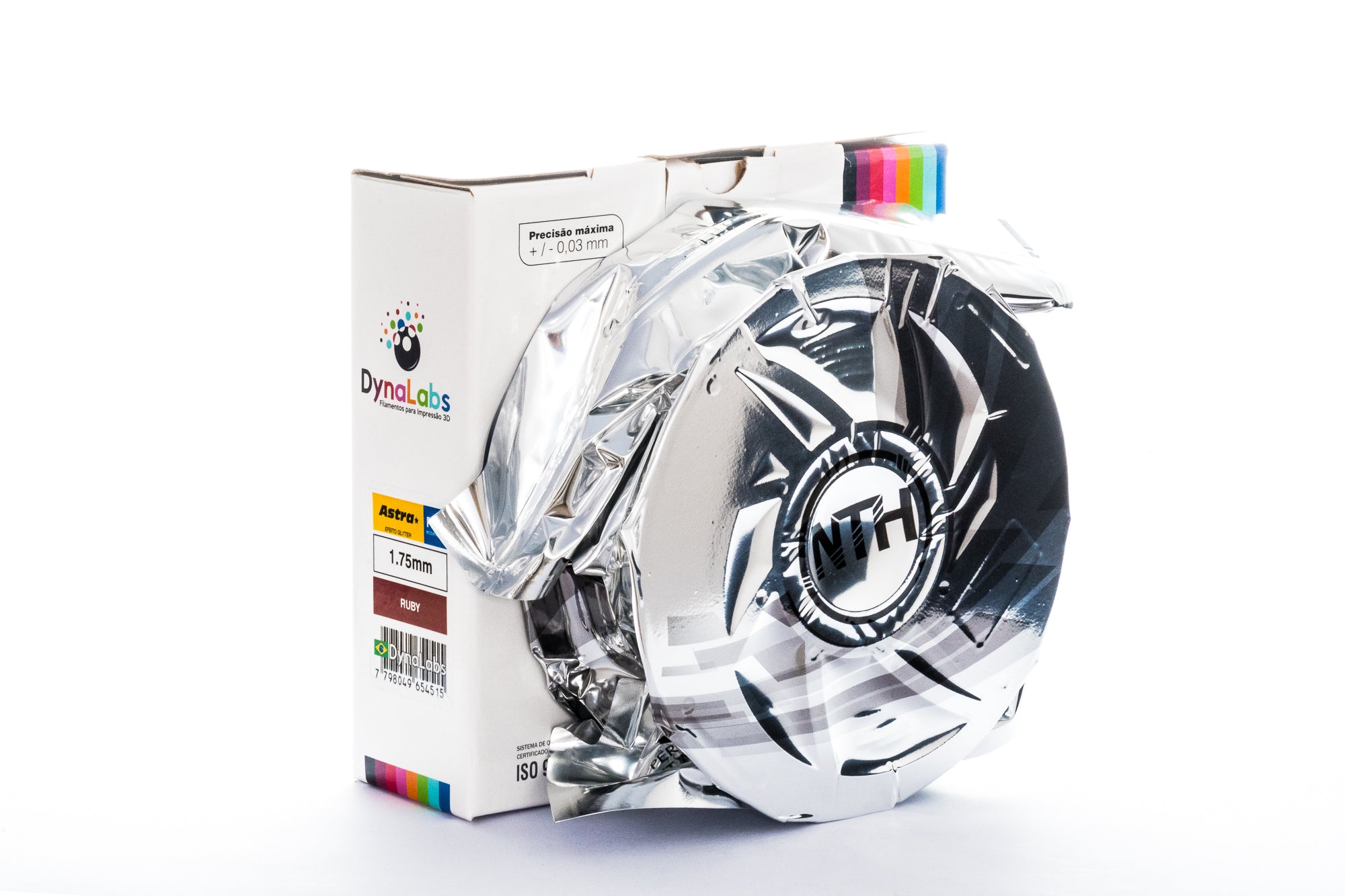 DYNALABS PLA ASTRA FILAMENT ROBY 1.75 MM X 1 KG / 2.2 LBS