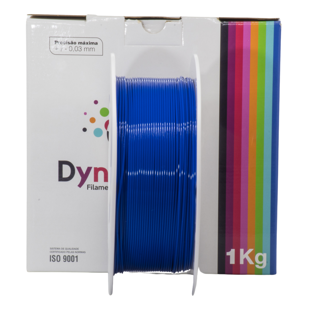 DYNALABS PLA BASIC FILAMENT BLUE 1.75 MM X 1 KG / 2.2 LBS