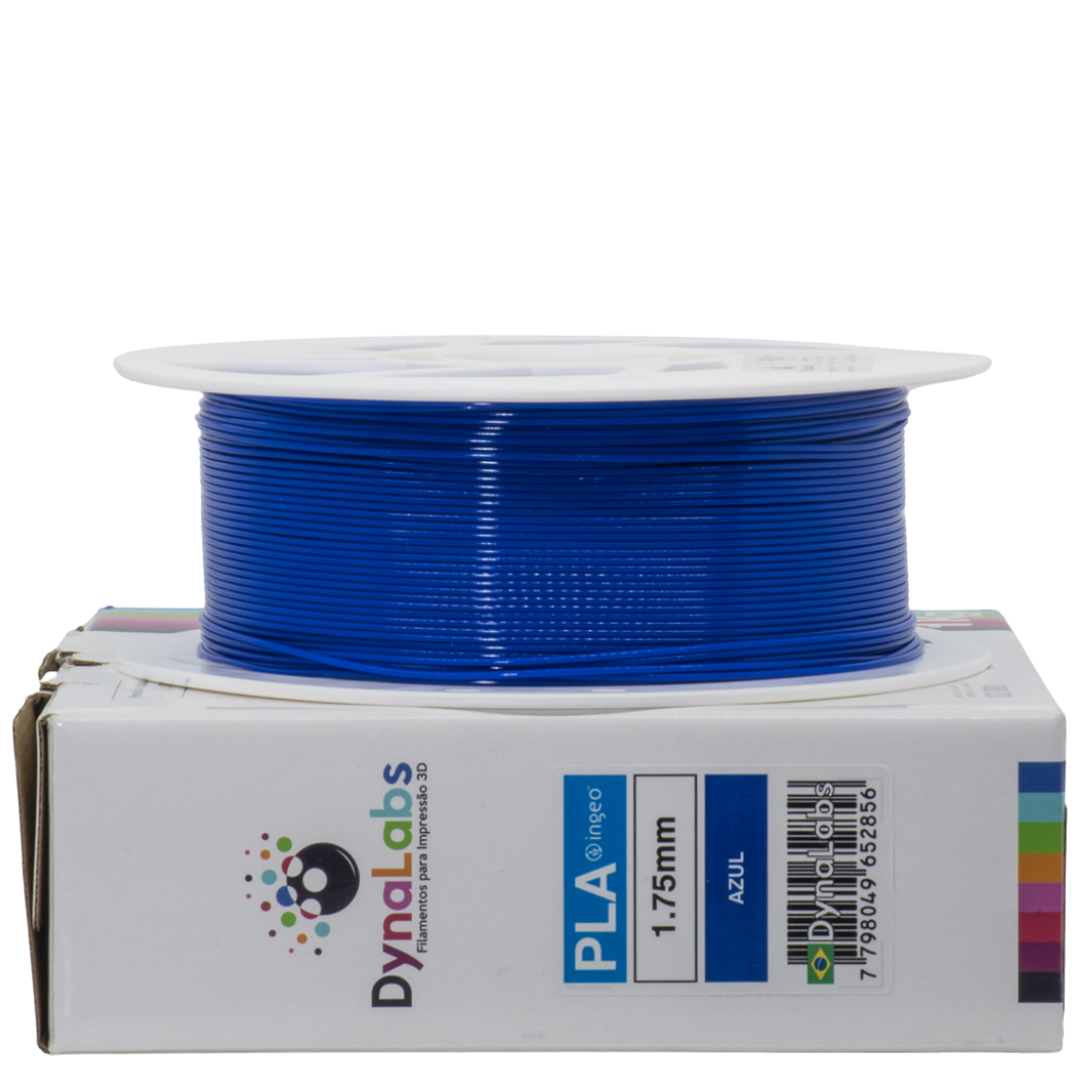 DYNALABS PLA BASIC FILAMENT BLUE 1.75 MM X 1 KG / 2.2 LBS