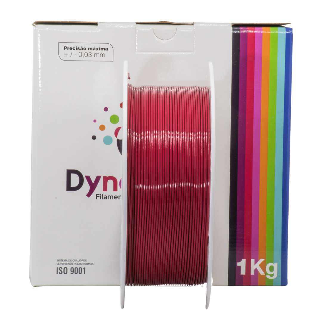 DYNALABS PLA BASIC FILAMENT BORDO 1.75 MM X 1 KG / 2.2 LBS