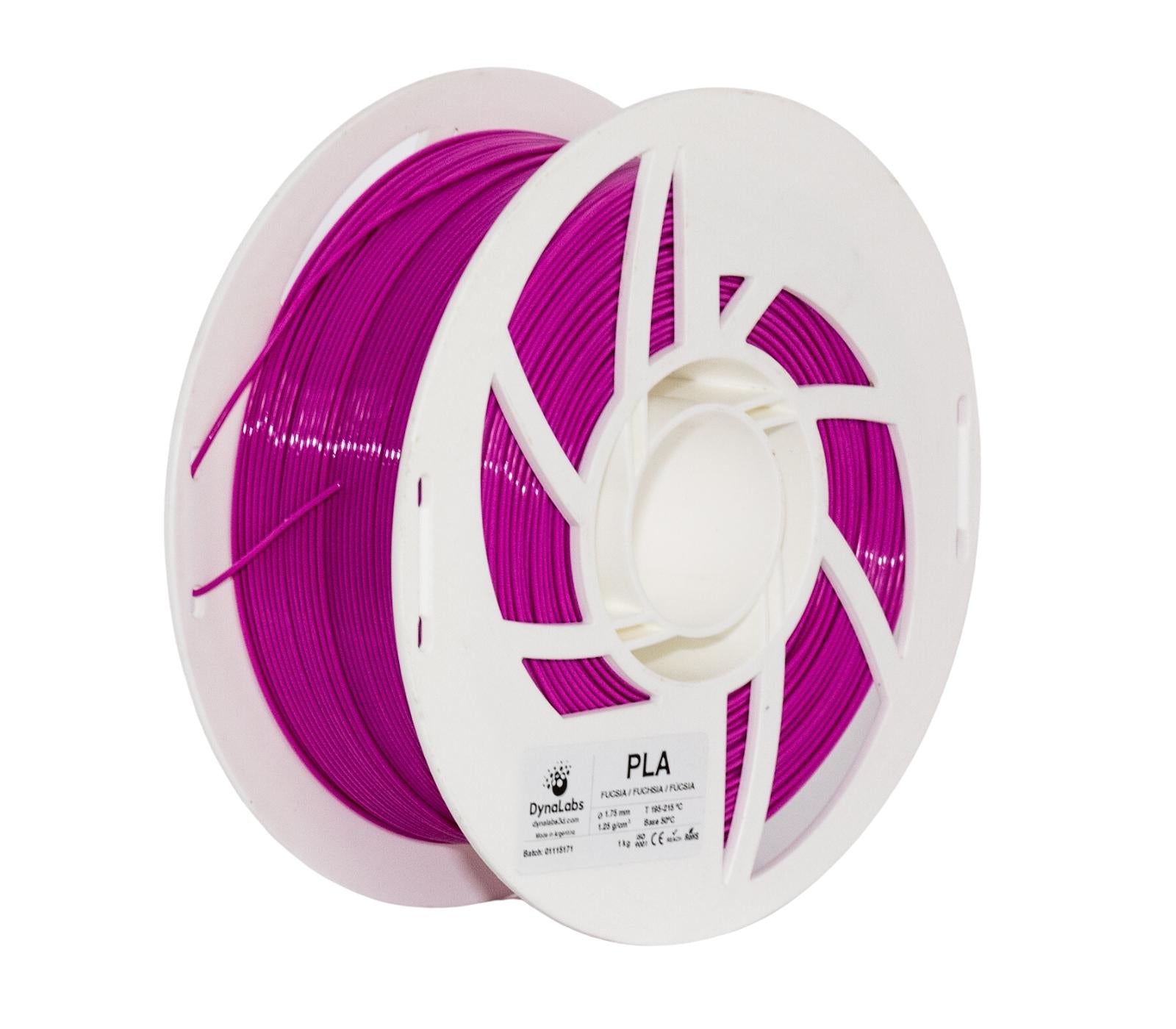 DYNALABS PLA BASIC FILAMENT FUCHSIA 1.75 MM X 1 KG / 2.2 LBS
