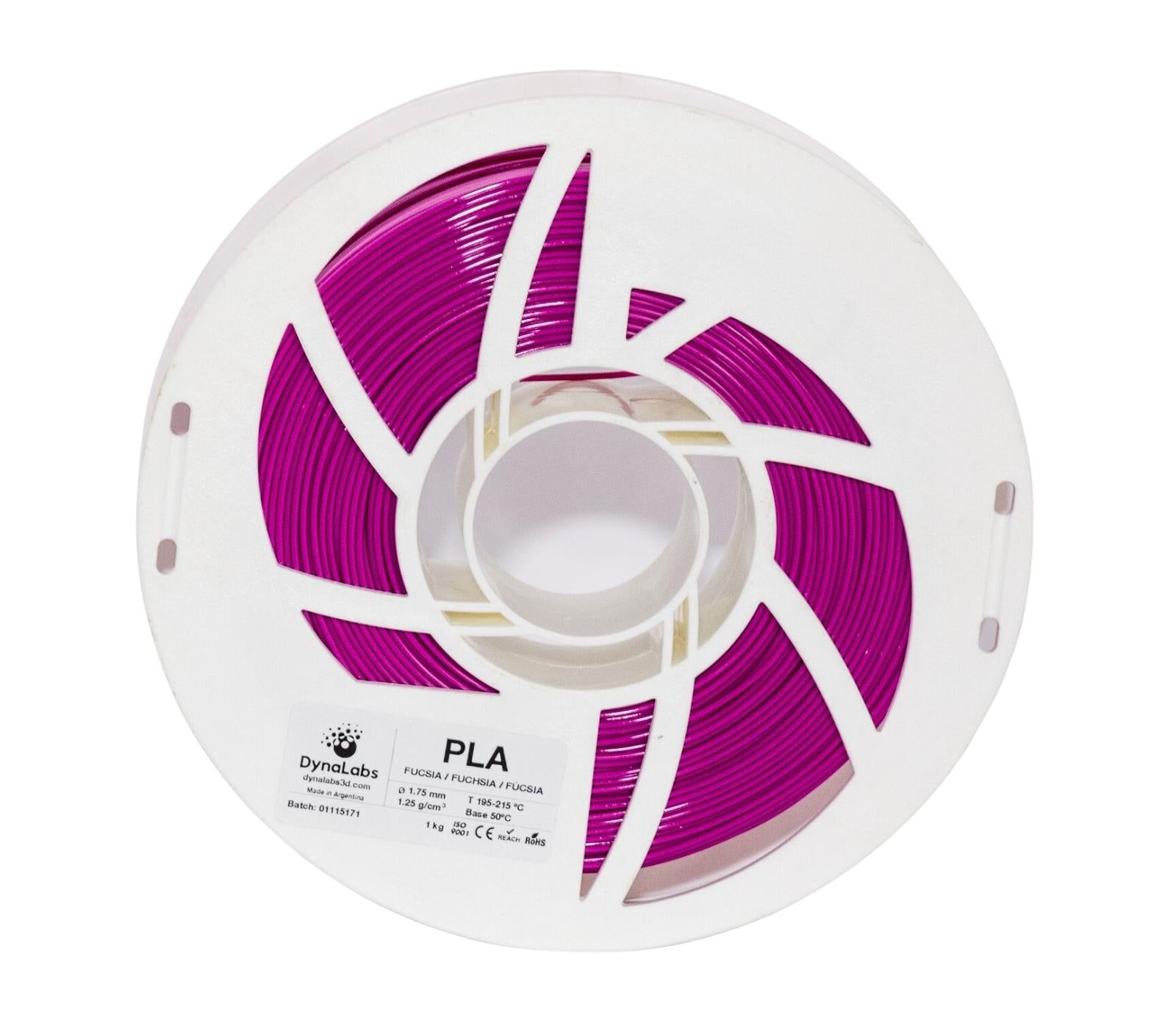 DYNALABS PLA BASIC FILAMENT FUCHSIA 1.75 MM X 1 KG / 2.2 LBS