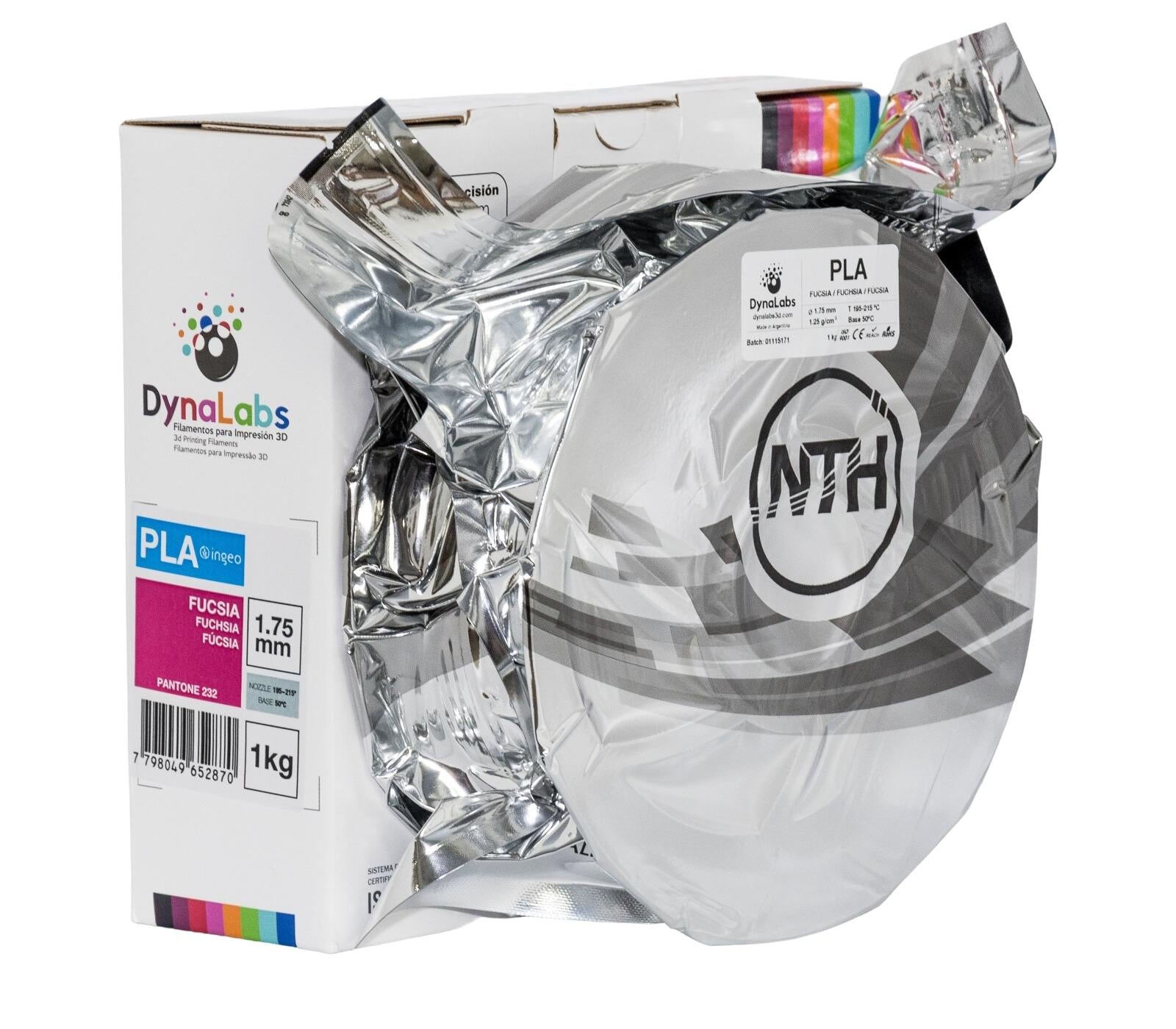 DYNALABS PLA BASIC FILAMENT FUCHSIA 1.75 MM X 1 KG / 2.2 LBS