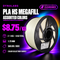 Dynalabs PLA HS Assorted Colors Filament MEGAFILL – 2-Spool Box 1.75mm, 4 kg ea (8 kg)