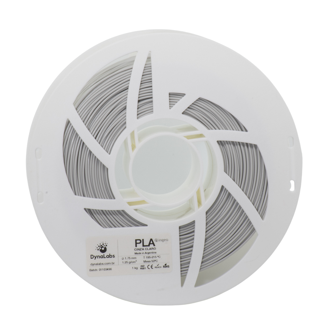 DYNALABS PLA BASIC FILAMENT SPACE GRAY 1.75 MM X 1 KG / 2.2 LBS