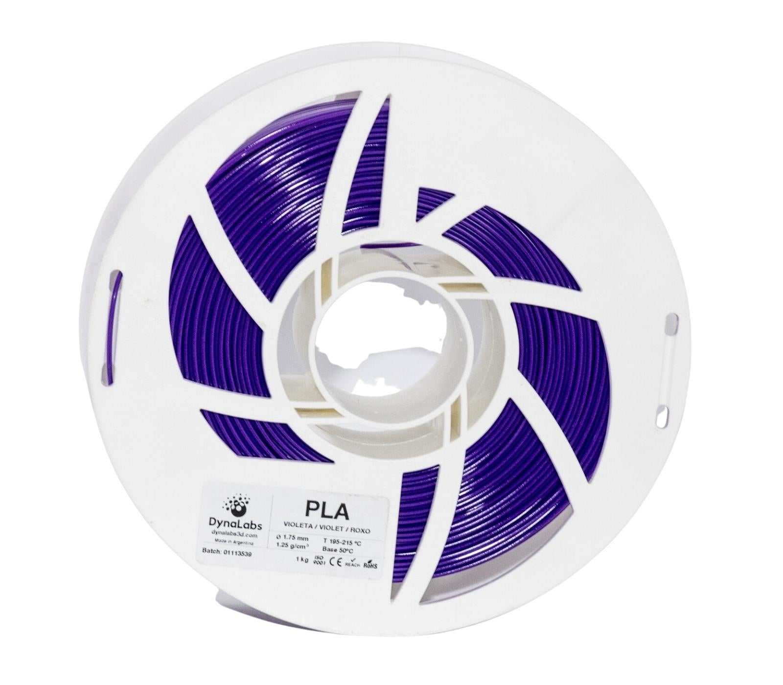 DYNALABS PLA BASIC FILAMENT VIOLET 1.75 MM X 1 KG / 2.2 LBS