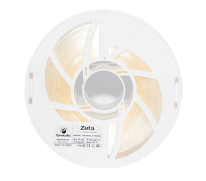 DYNALABS PLA ZETA FILAMENT CLEAR CRYSTAL 1.75 MM X 1 KG / 2.2 LBS
