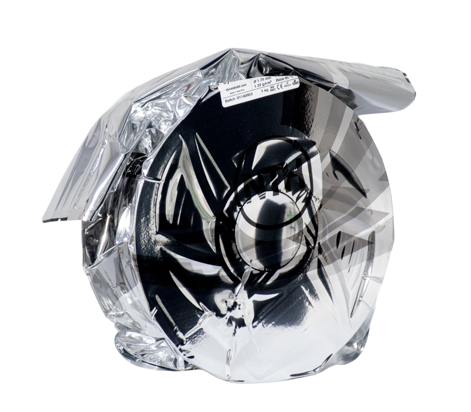 DYNALABS PLA ZETA FILAMENT CLEAR CRYSTAL 1.75 MM X 1 KG / 2.2 LBS