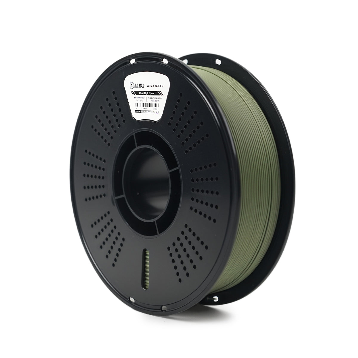 IIID Max High Speed PLA+ Filament 1.75mm 1kg – Armygreen
