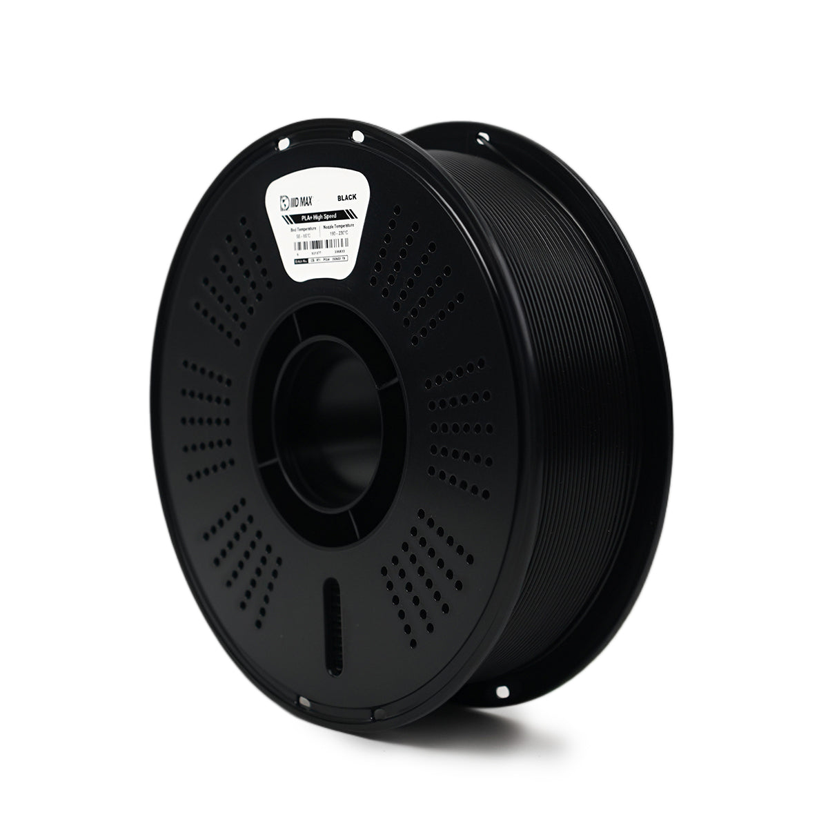 IIID Max High Speed PLA+ Filament 1.75mm 1kg – Black
