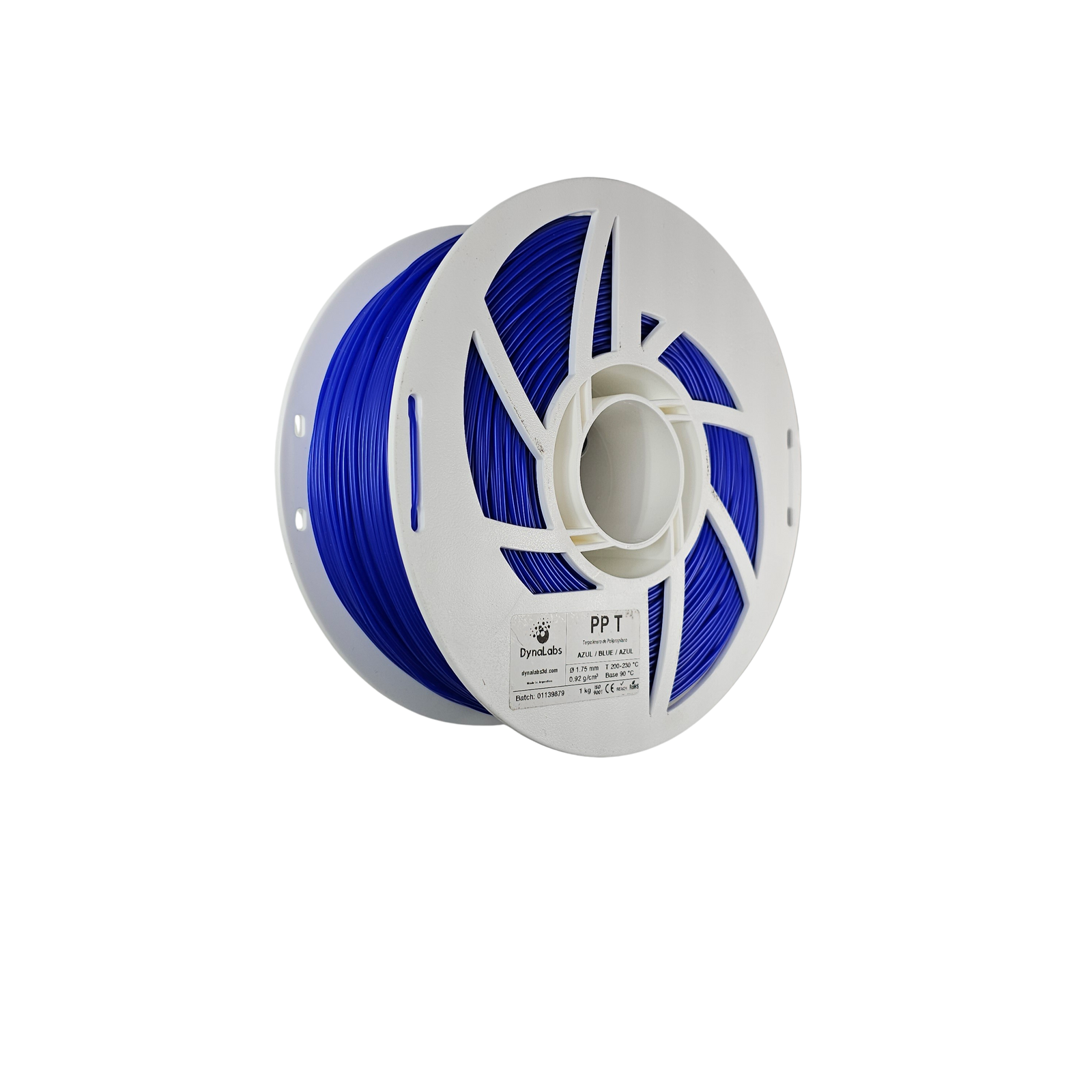 DYNALABS PP-T FILAMENT BLUE 1.75 MM X 1 KG / 2.2 LBS
