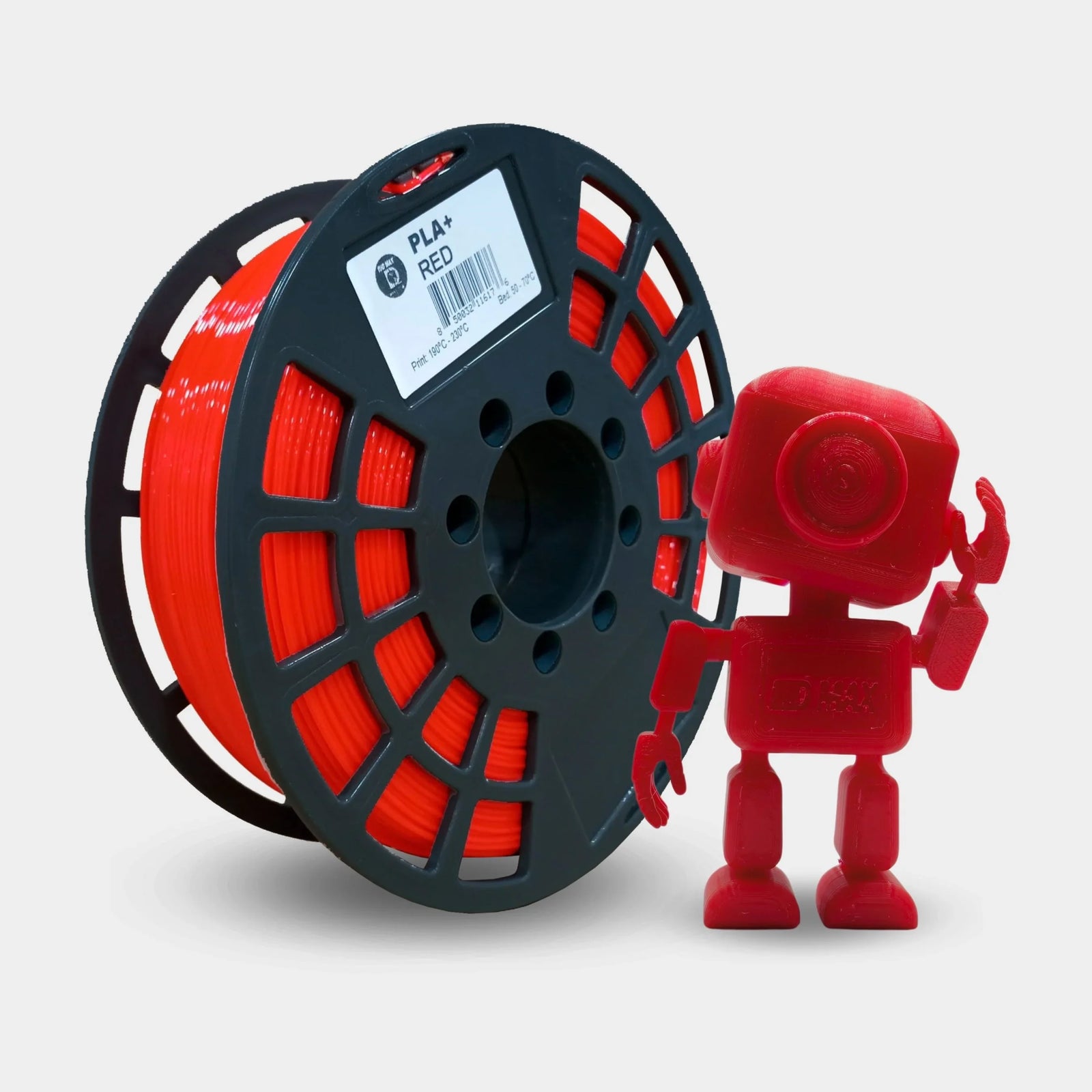 IIID Max Classic PLA+ Filament 1.75mm 1kg – Red