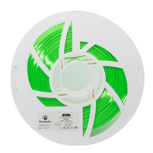 DYNALABS PLA SILK FILAMENT GREEN 1.75 MM X 1 KG / 2.2 LBS