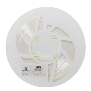 DYNALABS PLA SILK FILAMENT PEARL WHITE 1.75 MM X 1 KG / 2.2 LBS