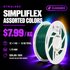 Dynalabs SIMPLIFLEX Assorted Colors Filament – 12-Spool Box 1.75mm (12 kg)