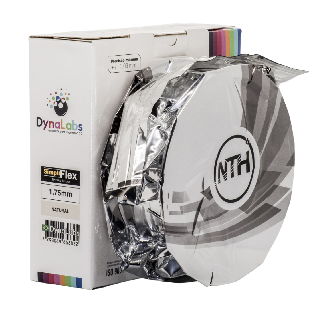 DYNALABS SIMPLIFLEX FILAMENT NATURAL 1.75 MM X 1 KG / 2.2 LBS