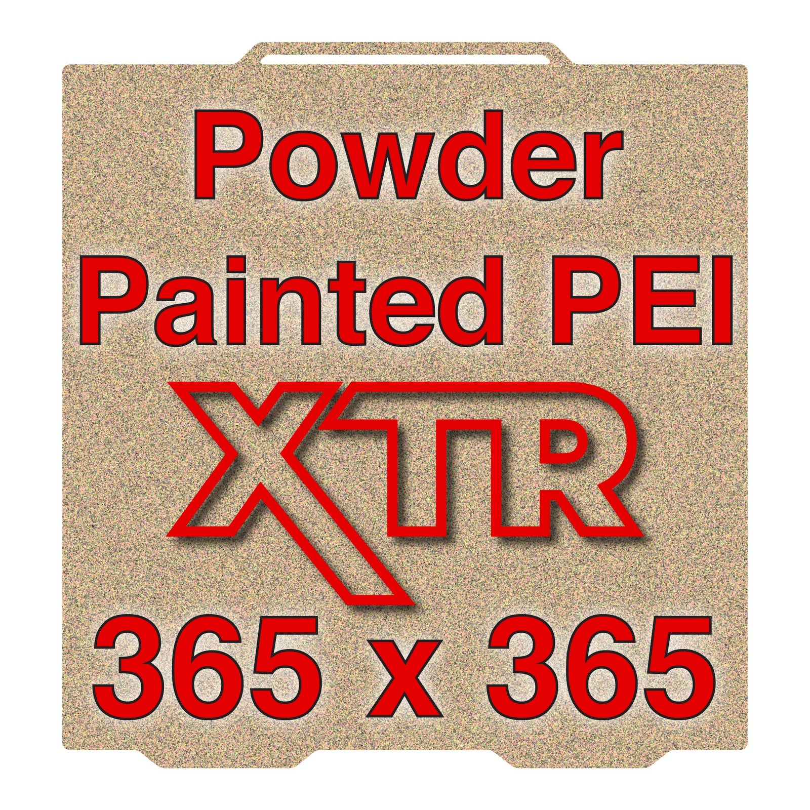 XTR Flexi Plate with Textured ULTEM PEI - Prusa XL - 365 x 365