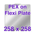 Flexi Plate with PEX - Bambu Lab A1, X1 Series, P1 Series - 258 x 258
